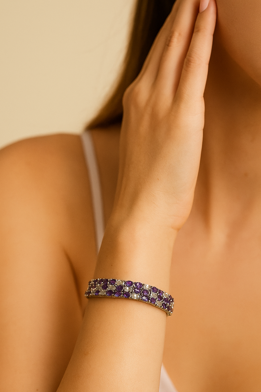 The Grace Wrap - Purple