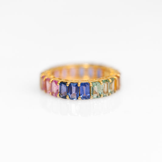 The Spectrum - Multi Sapphire Eternity Band