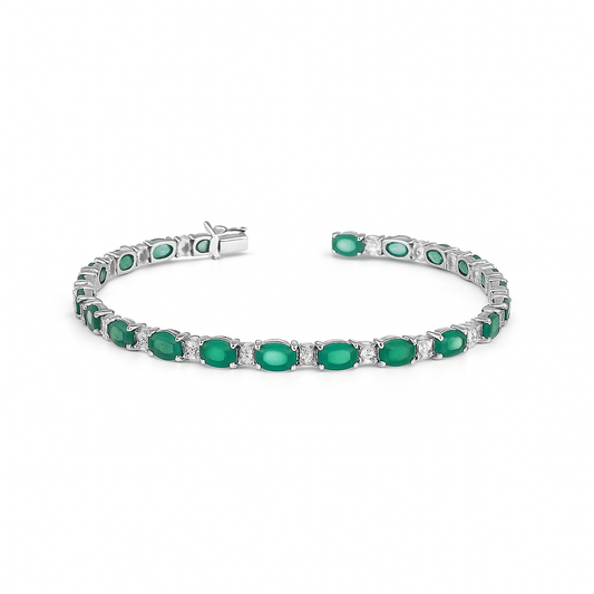 The Floret Tennis Bracelet