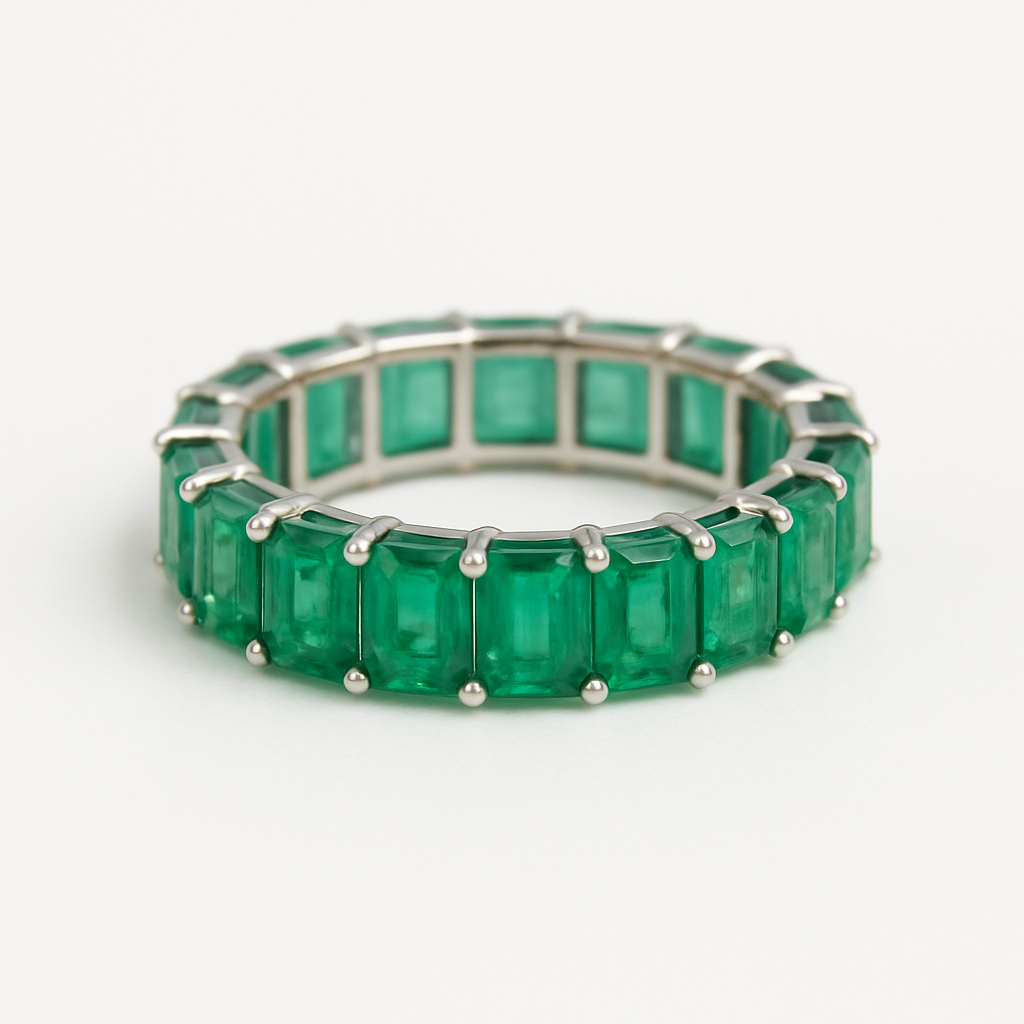 The Verdara - Emerald Eternity Band
