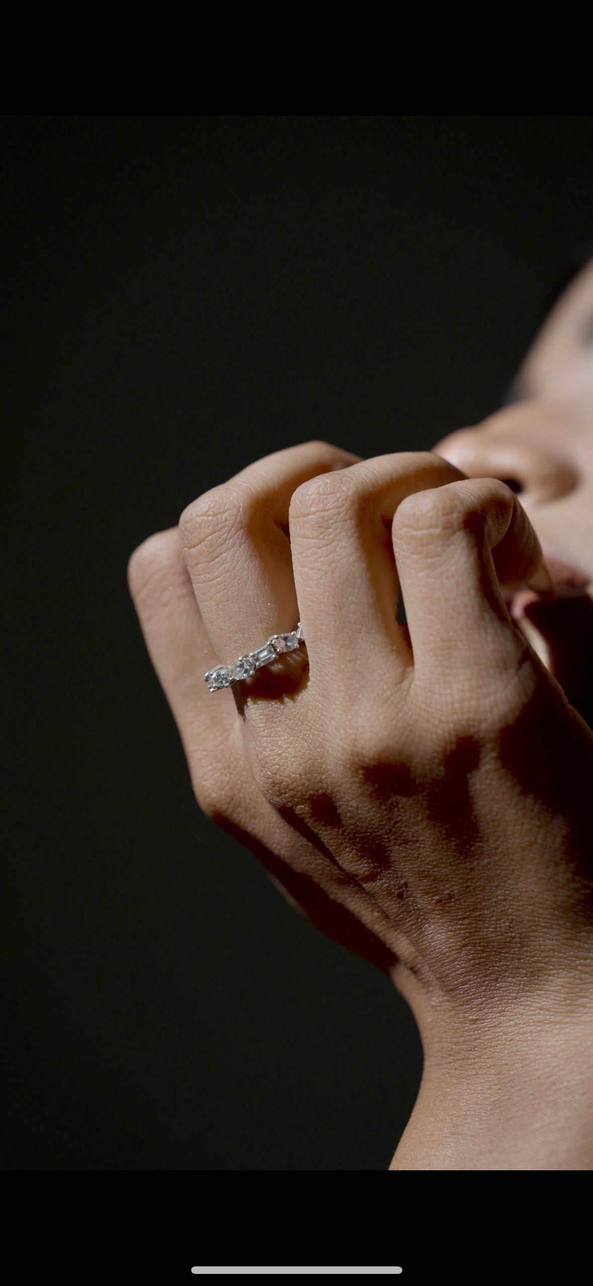 The Unscripted : Fancy Shape Diamonds Eternity Band