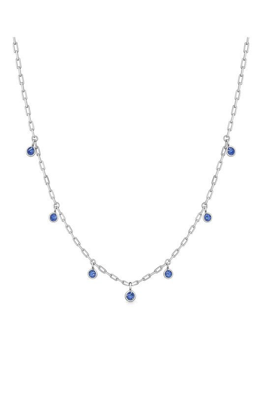 Tanzanite Cascade Necklace