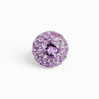 Purple hues with Amethyst Ring