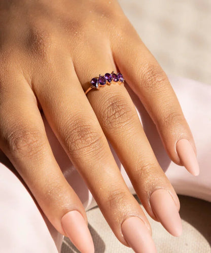 The Amethyst (purple) ring