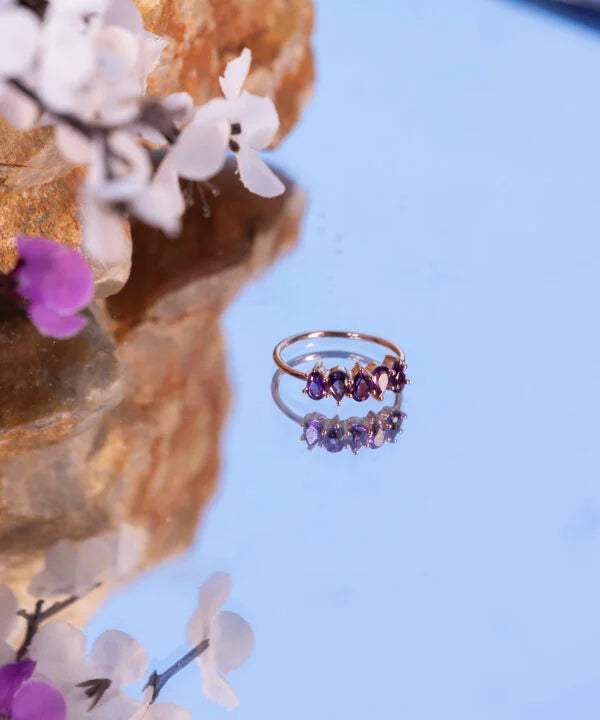 The Amethyst (purple) ring