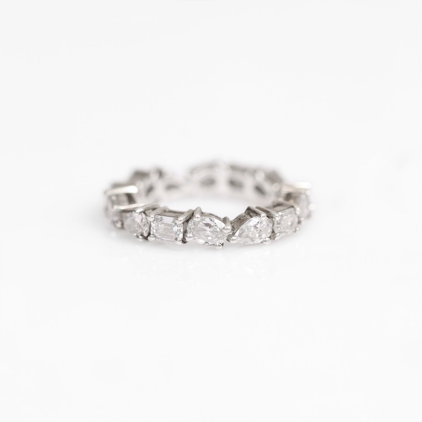 The Unscripted : Fancy Shape Diamonds Eternity Band