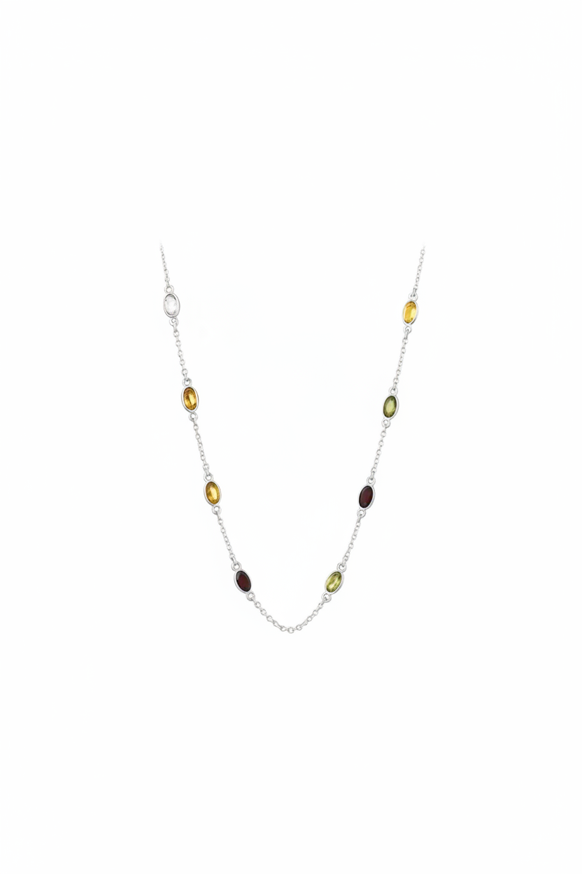 Aurora Spectrum Topaz Necklace