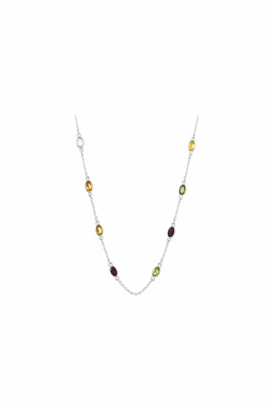 Aurora Spectrum Topaz Necklace