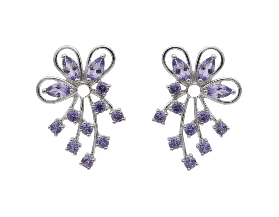 The Twilight Flower Studs