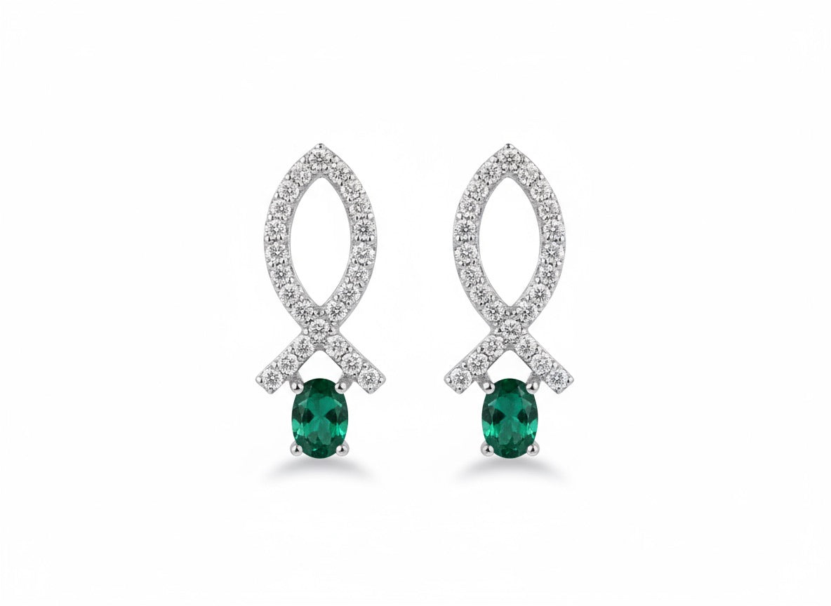 Forever Green Earrings