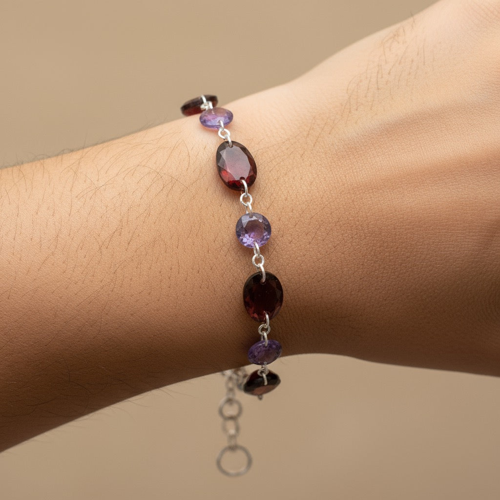 Prism Dance Spinel Bracelet