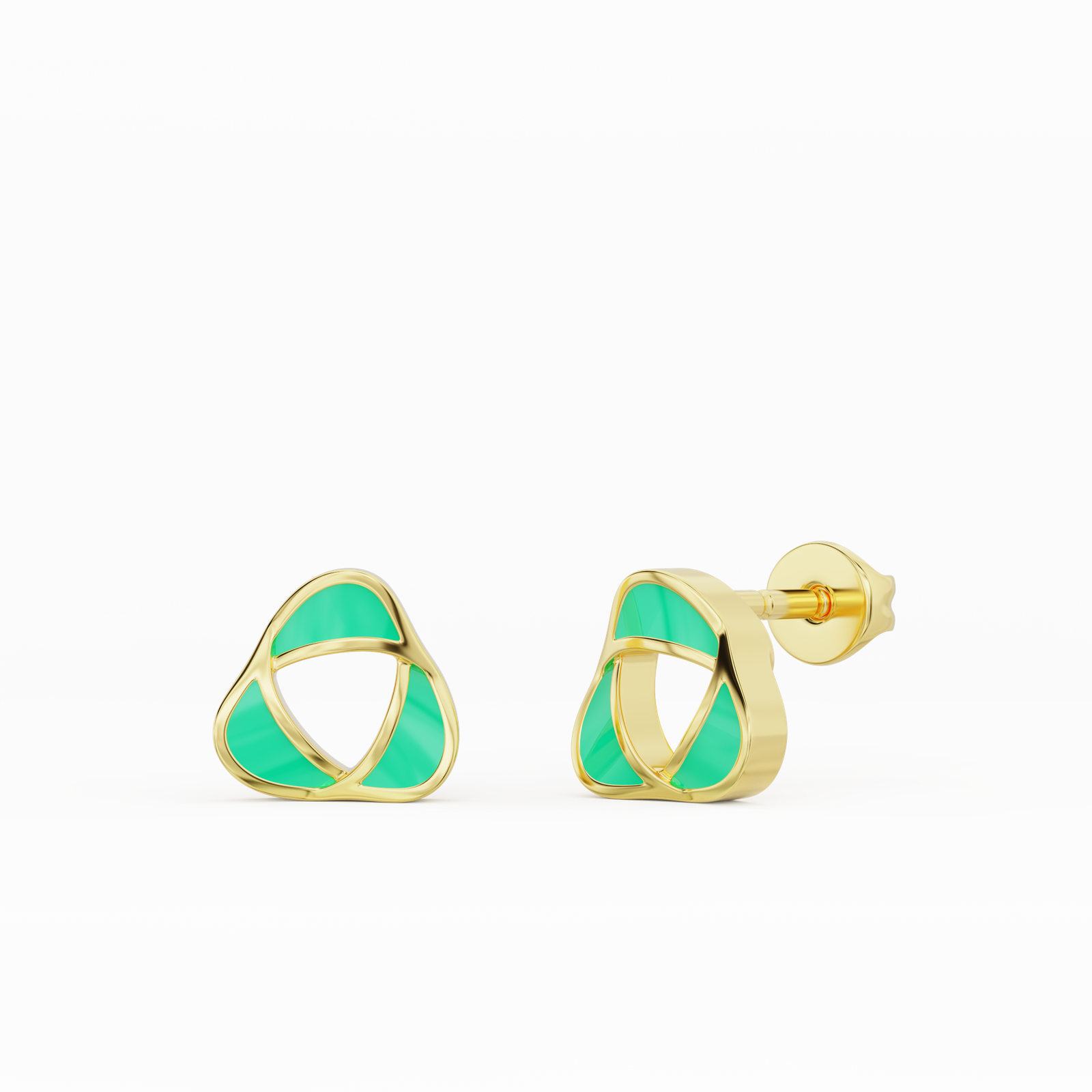 The mini enamel studs