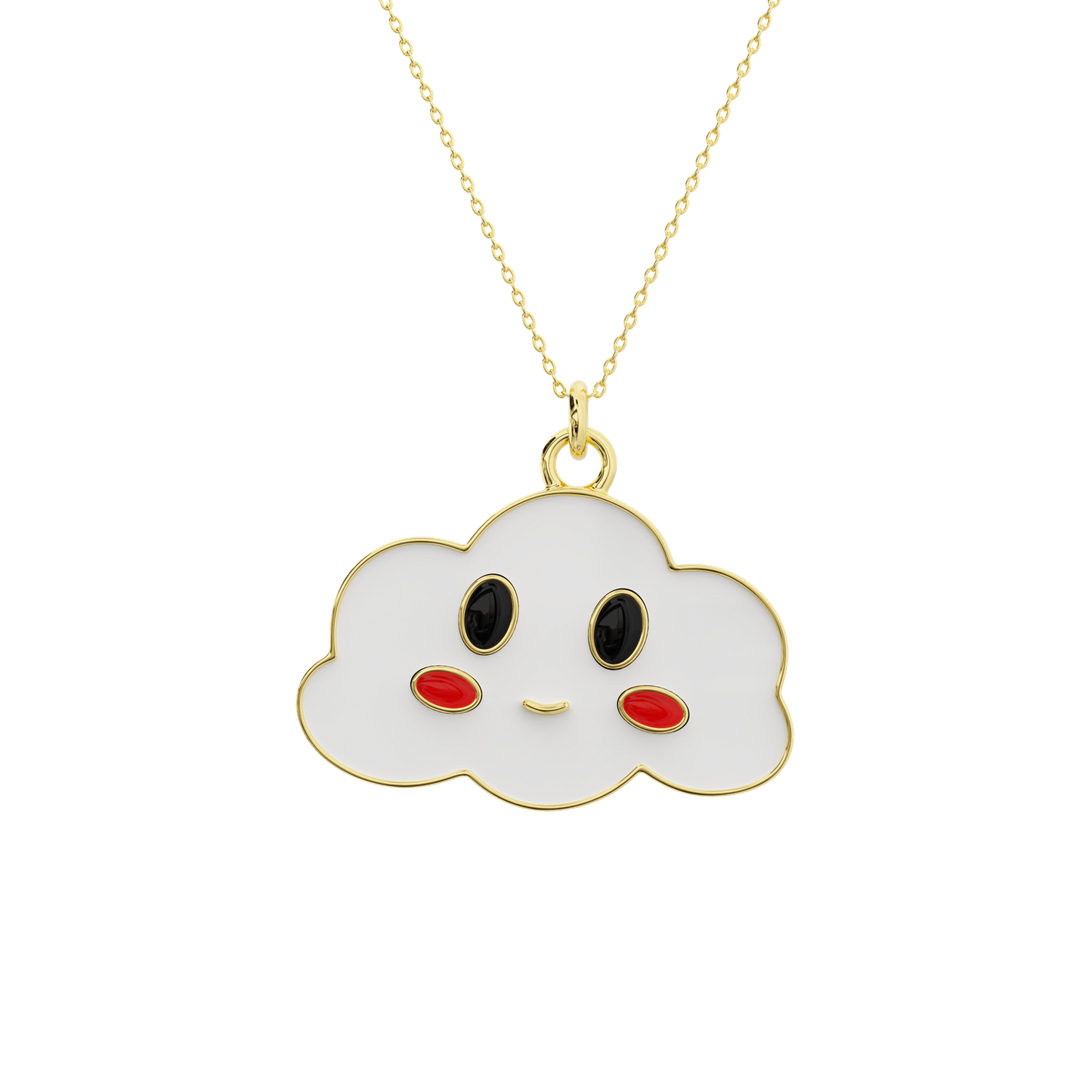 The Cloudy Face Pendant