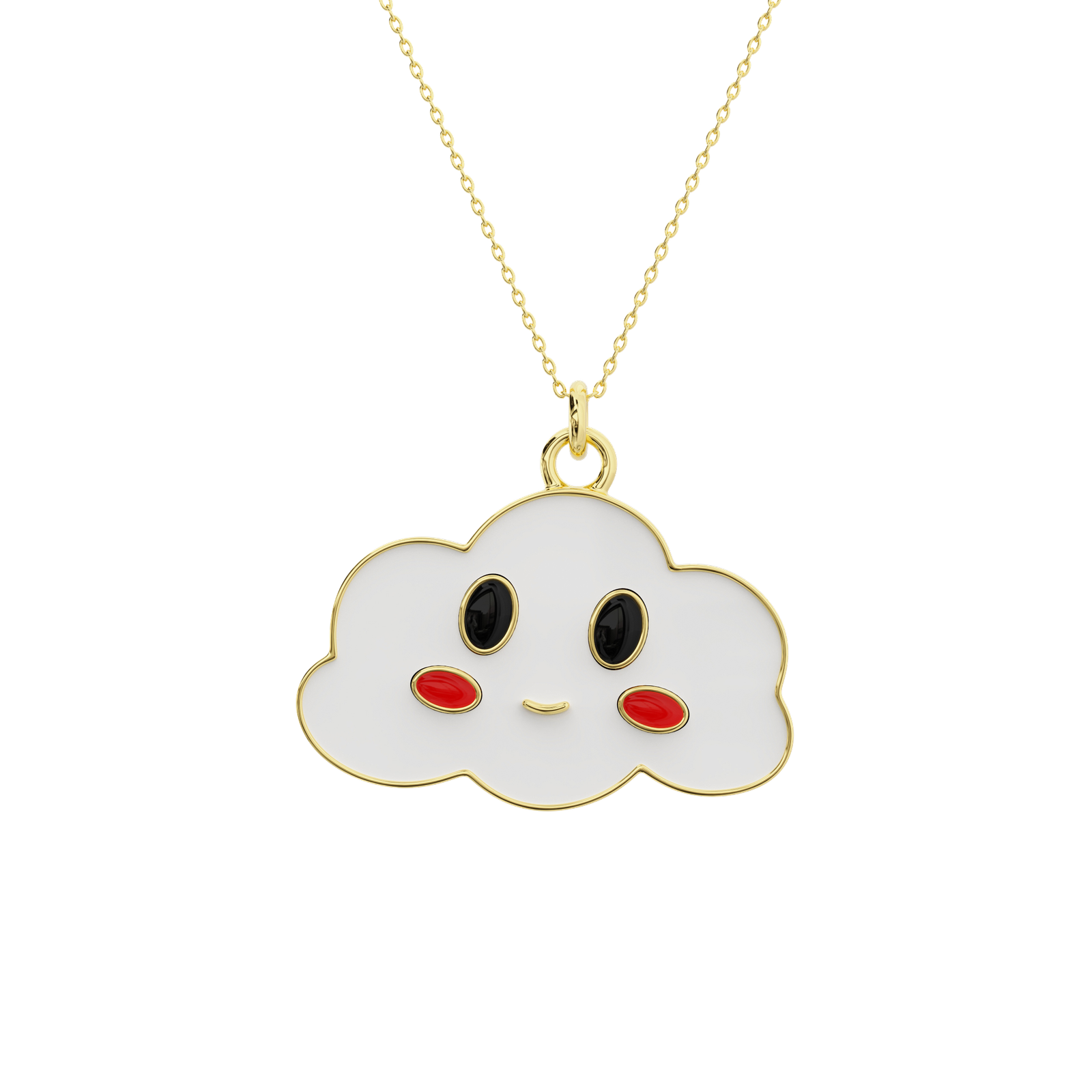 The Cloudy Face Pendant